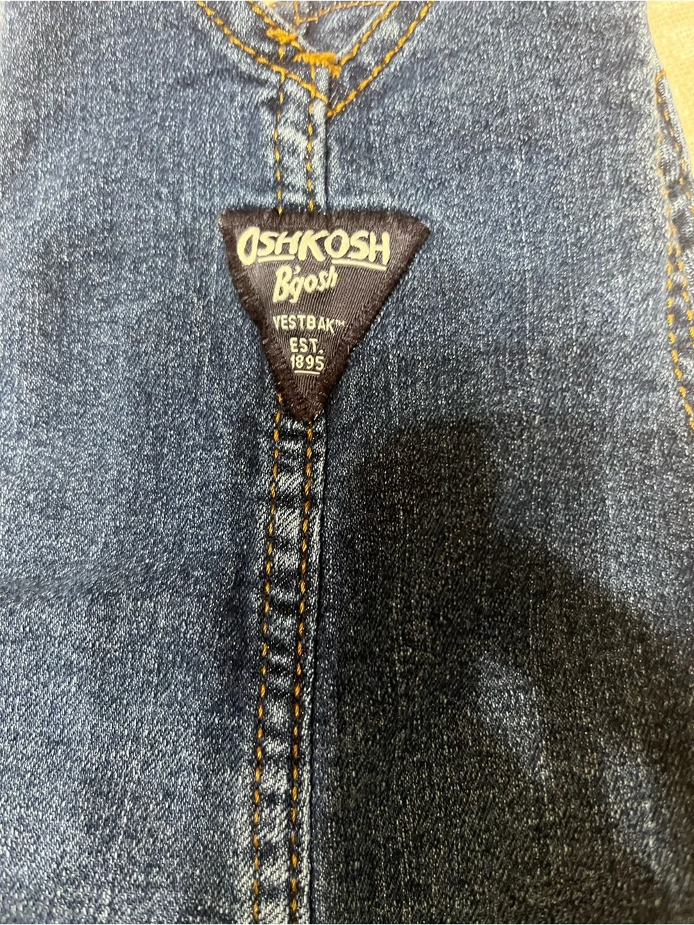 OshKosh B'gosh Classic Dark Blue Denim Overalls for Kids